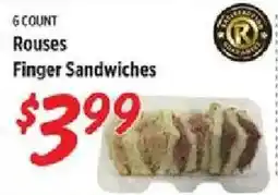 Rouses Rouses Finger Sandwiches offer