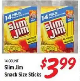 Rouses Slim Jim Snack Size Sticks offer