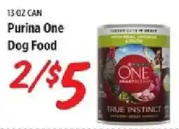 Rouses Purina One Dog Food offer
