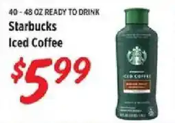 Rouses Starbucks iced coffee offer