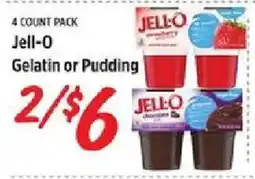 Rouses Jell-O Gelatin or Pudding offer