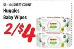 Rouses Huggies baby wipes offer