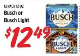 Rouses Busch or Busch Light offer
