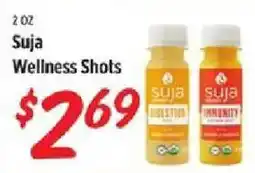 Rouses Suja Wellness Shots offer