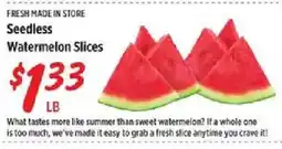Rouses Seedless Watermelon Slices offer