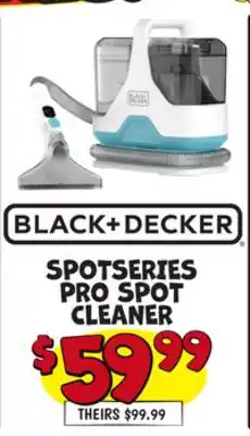 Ollie's BLACK+DECKER SPOTSERIES PRO SPOT CLEANER offer