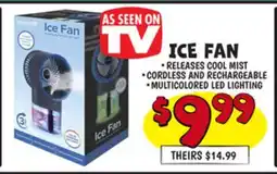 Ollie's ICE FAN offer