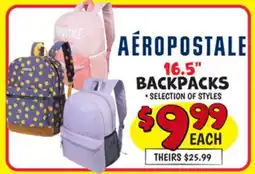 Ollie's AΓROPOSTALE 16.5 BACKPACKS offer