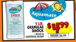 Ollie's AQUAMATE 1 LB. GRANULAR SHOCK offer