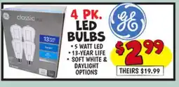 Ollie's GE CLASSIC LED offer