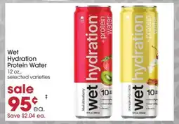 Giant Eagle Wet Hydration Protein Water offer