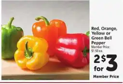 Safeway Bell Peppers offer