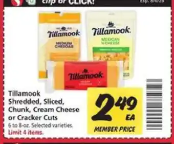 Safeway Tillamook Cheese offer