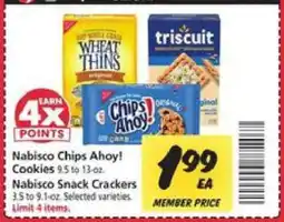 Safeway Nabisco Chips Ahoy! Cookies & Nabisco Snack Crackers offer