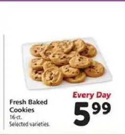 Safeway Fresh Baked Cookies offer
