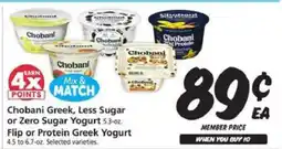 Safeway Chobani Yogurt offer
