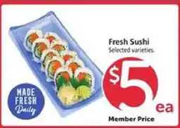 Safeway Fresh Sushi offer