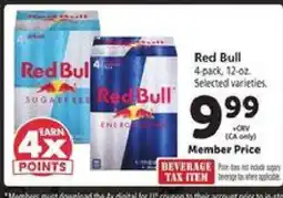 Safeway Red Bull offer