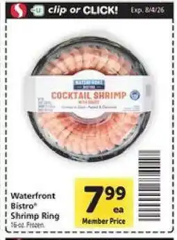 Safeway Waterfront Bistro Shrimp Ring offer