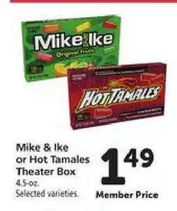 Safeway Mike & Ike or Hot Tamales Theater Box offer