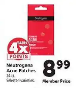 Safeway Neutrogena Acne Patches offer