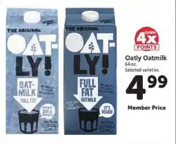 Safeway OATLY Oatmilk offer