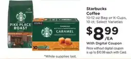 Pick'n Save Starbucks Coffee offer