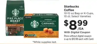 Pick'n Save Starbucks Coffee offer