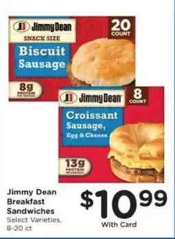 Pick'n Save Jimmy Dean Breakfast Sandwiches offer