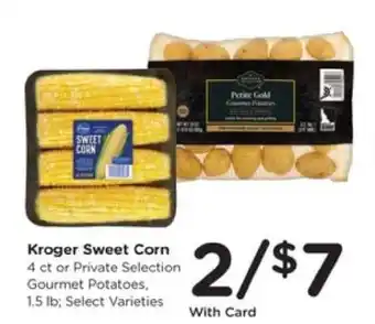 Pick'n Save Kroger Sweet Corn offer