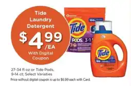 Pick'n Save Tide Laundry Detergent offer