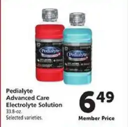 Safeway Pedialyte Advanced Care Electrolyte Solution offer