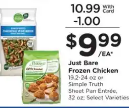 Pick'n Save Just Bare Frozen Chicken offer