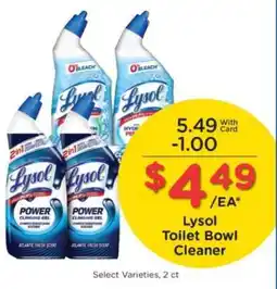 Pick'n Save Lysol Toilet Bowl Cleaner offer