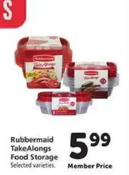 Safeway Rubbermaid TakeAlongs Food Storage offer