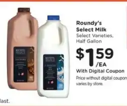 Pick'n Save Roundy's Select Milk offer