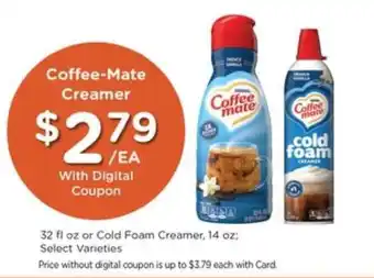Pick'n Save Coffee mate Creamer offer