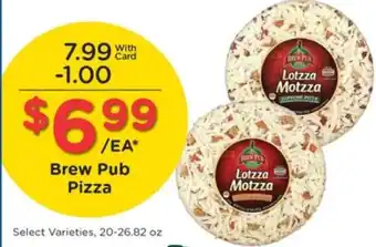 Pick'n Save Brew Pub Pizza offer