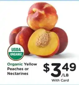 Pick'n Save Organic Yellow Peaches or Nectarines offer