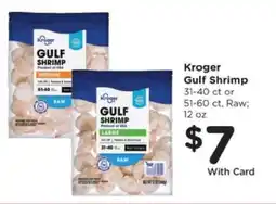 Pick'n Save Kroger Gulf Shrimp offer