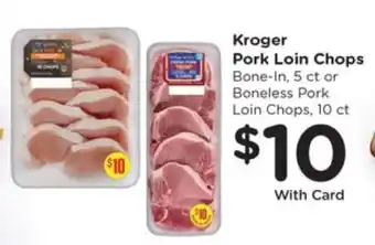 Pick'n Save Kroger Pork Loin Chops offer