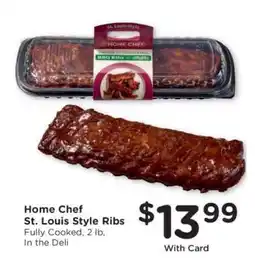 Kroger Home Chef St. Louis Style Ribs offer