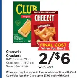 Kroger Cheez • It Crackers offer
