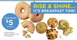 Kroger Glazed Donuts or Mini Muffins offer
