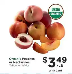 Kroger Organic Peaches or Nectarines offer