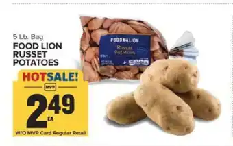 Food Lion FOOD LION RUSSET POTATOES offer