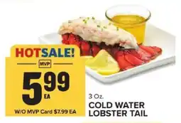 Food Lion Cold Water Lobster Tail offer