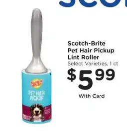 Kroger Scotch-Brite Pet Hair Pickup Lint Roller offer