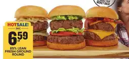 Food Lion 85% Lean Fresh Ground Round offer