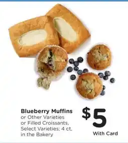 Kroger Blueberry Muffins offer